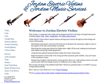 Tablet Screenshot of jordanmusic.com